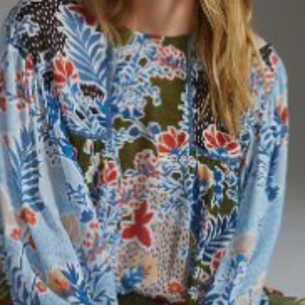 Anthropologie  Miranda Blouse 1x
